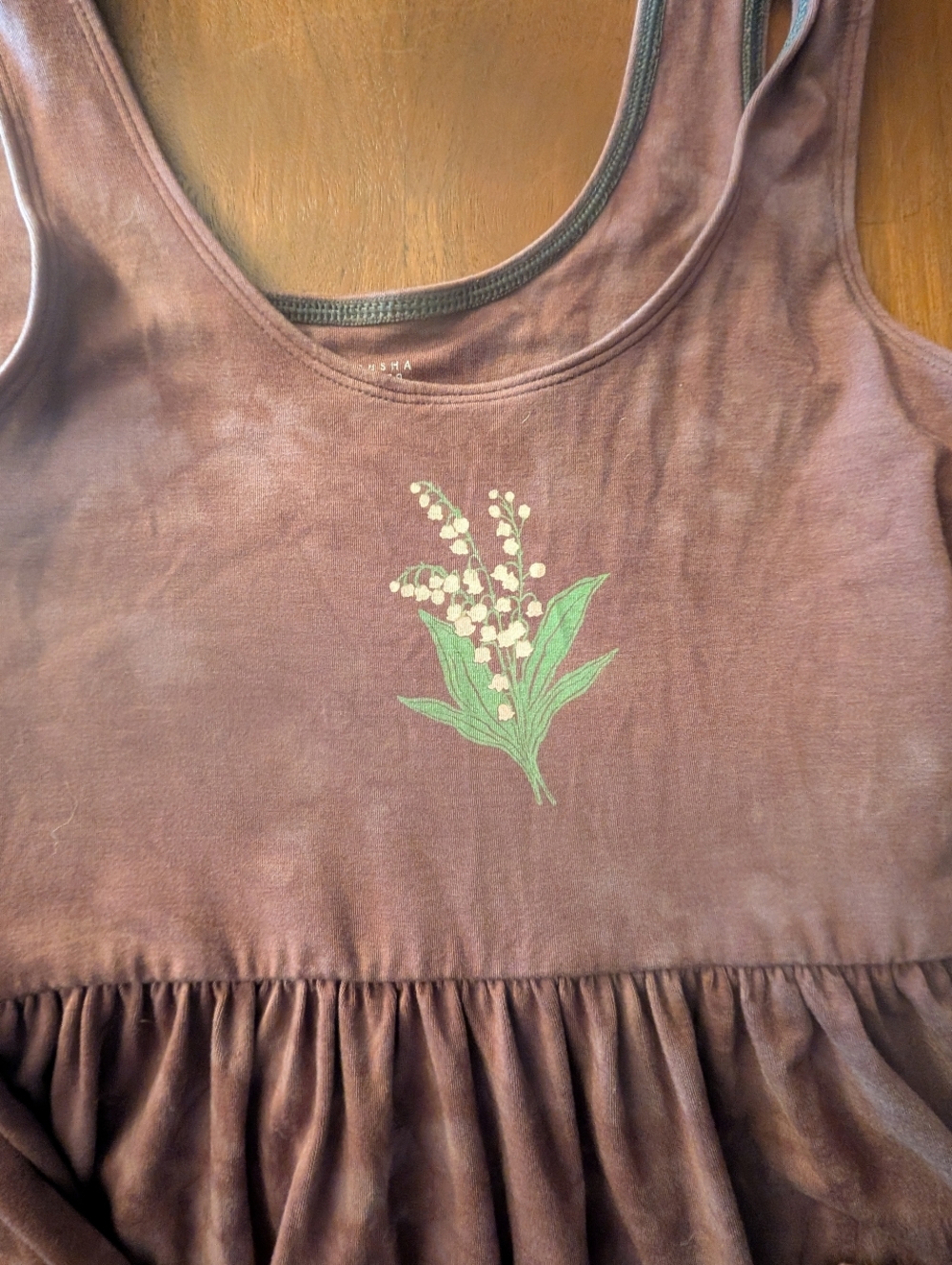 Purusha People Lily Of The Valley Midi Dress - Picture 4 of 5